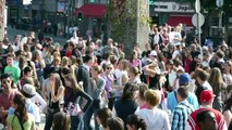 Flashmob à Liège, tribute to Michael Jackson