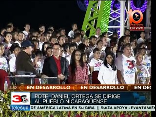 Daniel Ortega: Los grandes logros, las victorias son frutos del amor