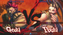 USF4 - Tokido (Gouki) vs EX Pugera (Ibuki) - TL4A Round8 Battle3