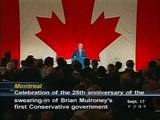 Obama lauded by Conservative Prime Minister Mulroney