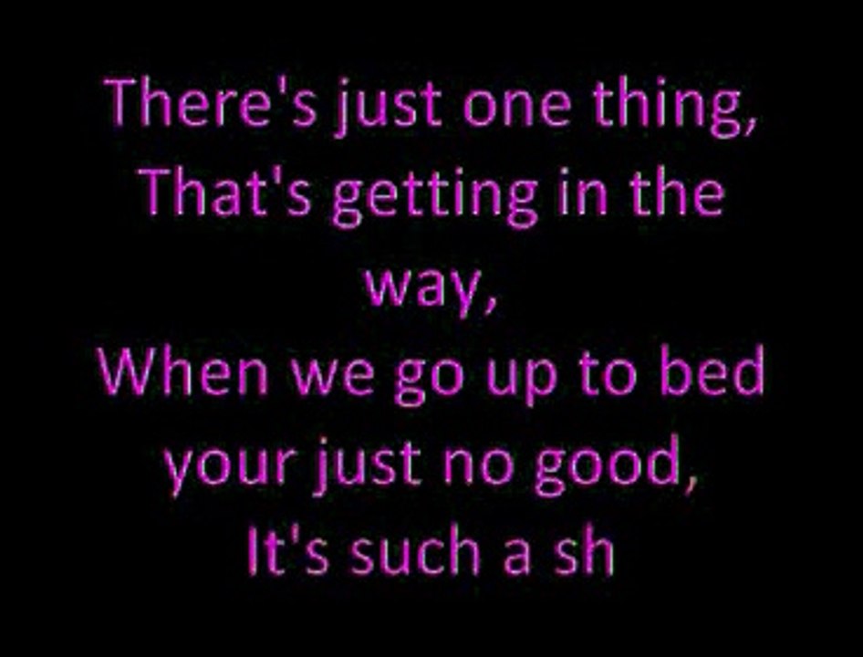 Lily Allen - Not Fair (It's Not Me, It's You)
