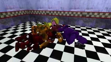 FNAF3 Death of Purple Guy and Rise of Springtrap