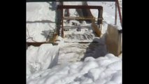 Snow slide slope built by SLF, Davos
