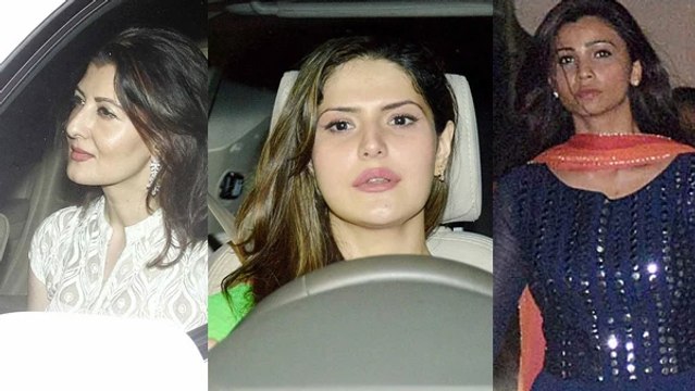 Salman Khan's GIRLS @ Eid Party | Sangeeta Bijlani, Zarine Khan, Daisy Shah