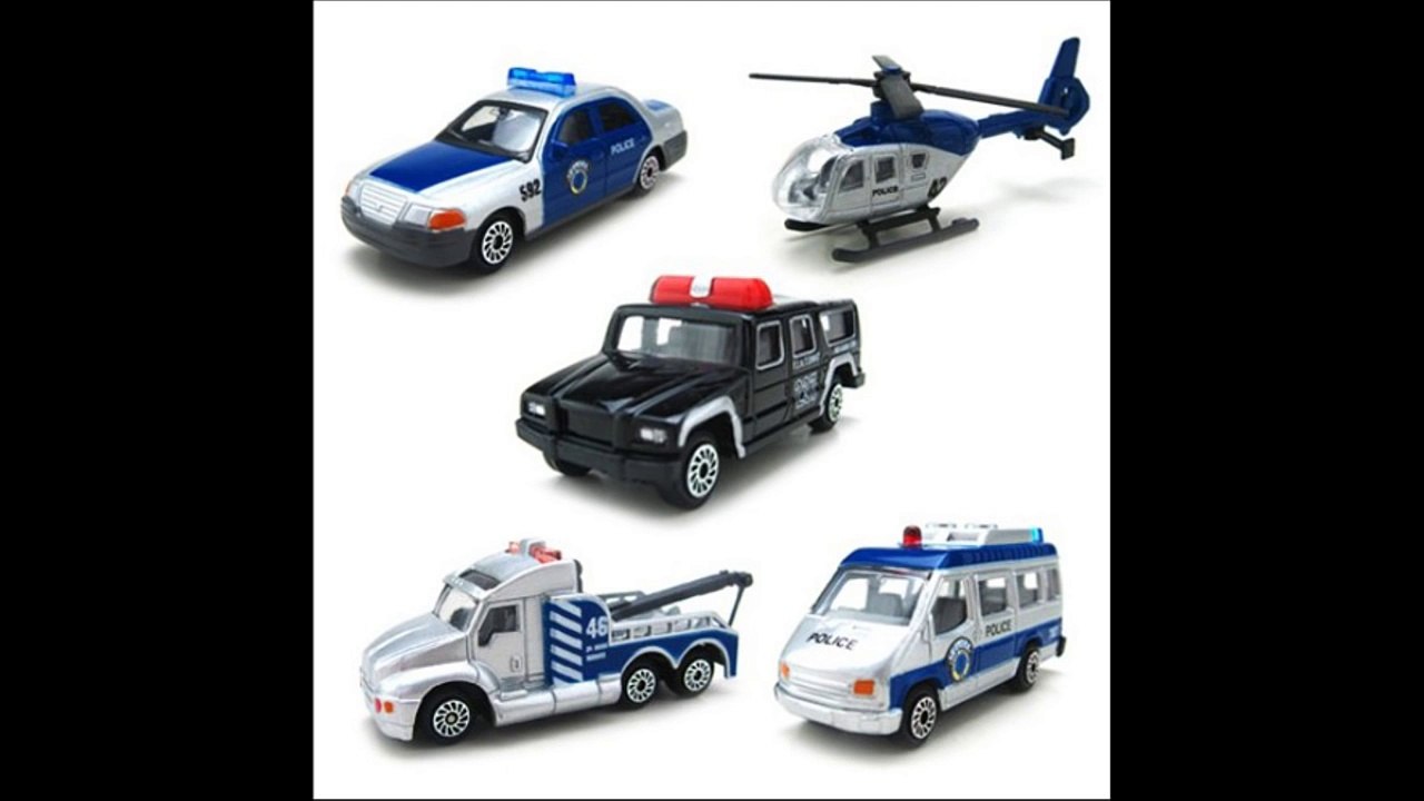 Police Cars Toys For Kids, Cartoon For Children 2015