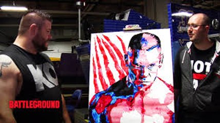 Kevin Owens gets in touch with his artistic side- WWE.com Exclusive, July 19, 2015