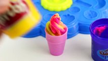 Play Doh Ice Cream Creations, Swirl & Scoop Play Doh Sweet Shoppe by The Kids Club