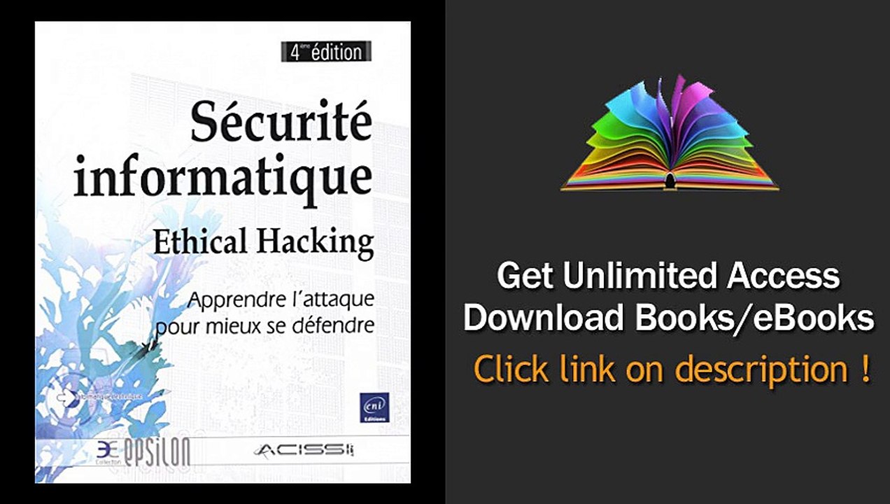 Download PDF Scurit informatique - Ethical Hacking - Apprendre lattaque pour mieux se dfendre