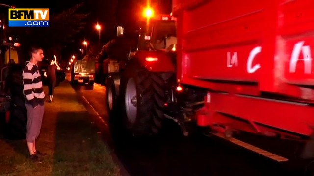Calvados: nuit de mobilisation pour les éleveurs en colère