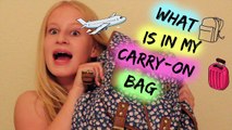 ✈What Is In My Carry-On Bag | Travel Essentials✈
