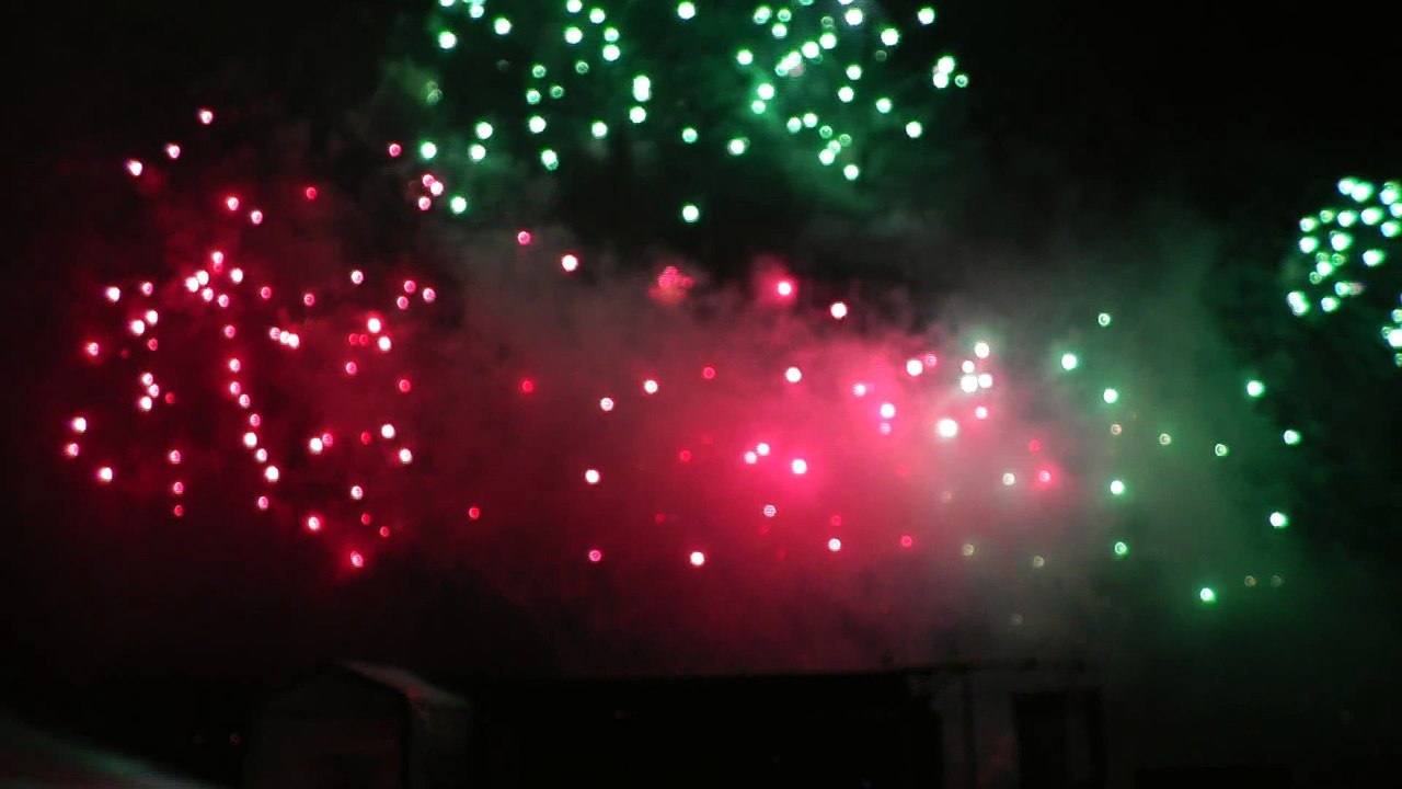 Royal Pyrotechnie Firework Live Festival Lac Des Nations Sherbrooke Qc,Can 19-07-2015