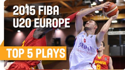 Top 5 Plays – Final and 3rd Place Game- U20 European Championship 2015