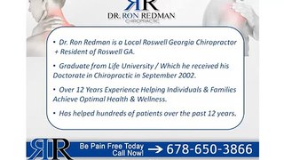 Roswell Georgia Chiropractor Dr. Ron Redman