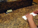 How to make a Awesome paper wallet! (with out tape or scissors!)