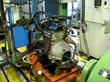 First run of a Lada 2101 engine on test bed