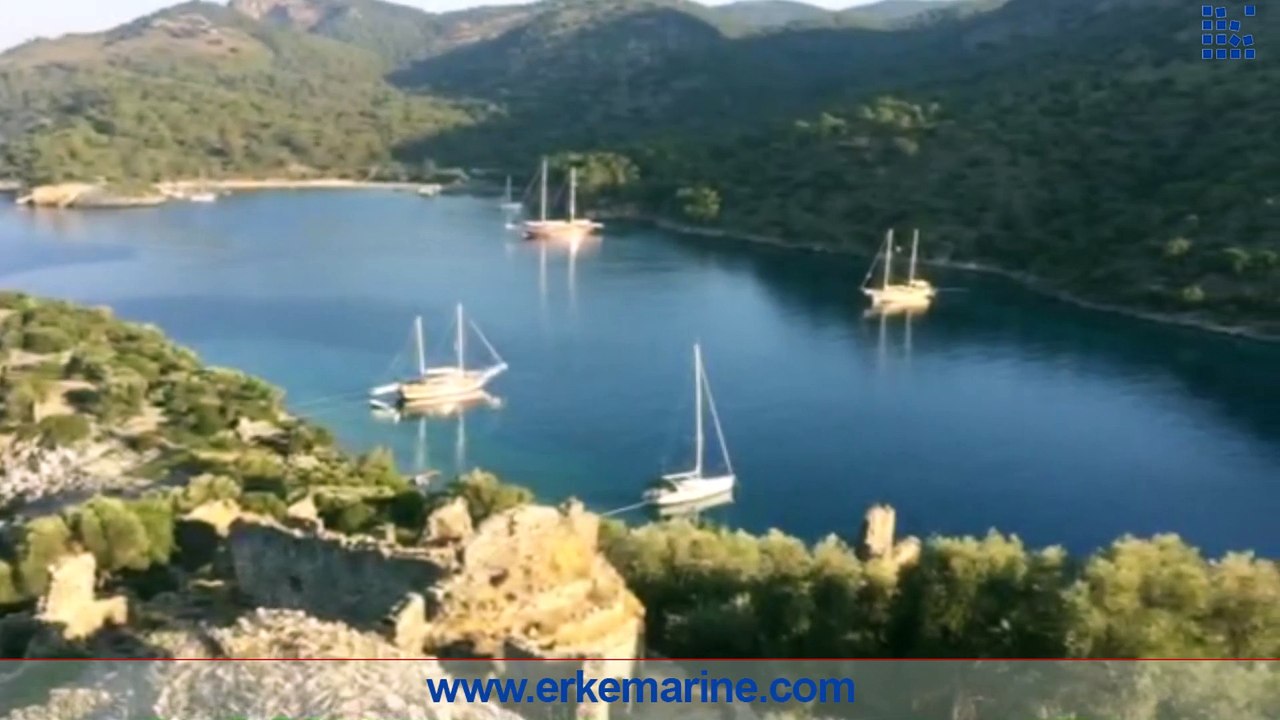 ErkeMarine, St Nicolas Island, Gemiler Adası, www.erkemarine.com