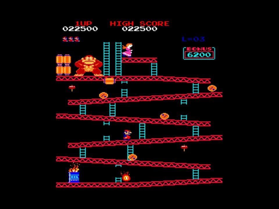 Donkey Kong (original arcade version)