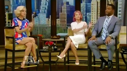 Ali Wentworth on Live! with Kelly and Michael