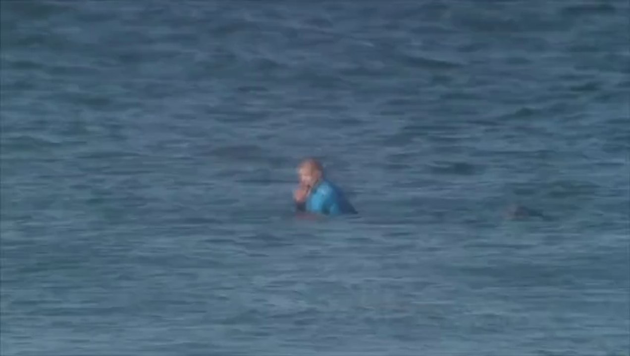 Le surfeur Mick Fanning attaqué par un requin pendant une compétition