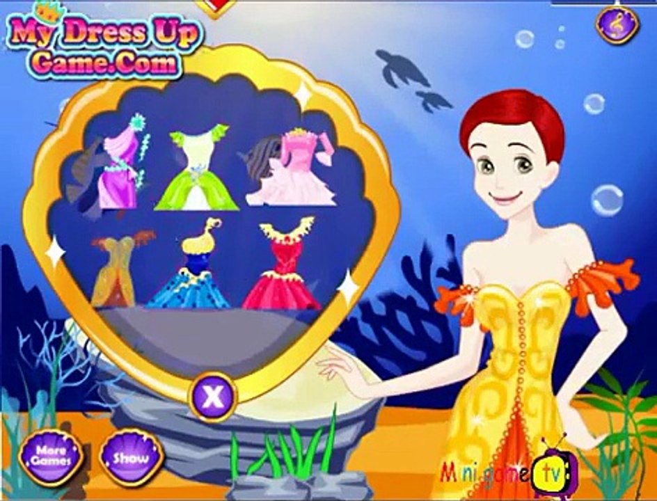 Disney Princess Ariel Facial Makeover Games