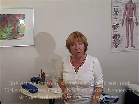 Rücken und Ischias Behandlung mit VIS INFLUERE® - Therapie
