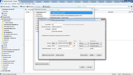 Manual rápido para configurar Thunderbird