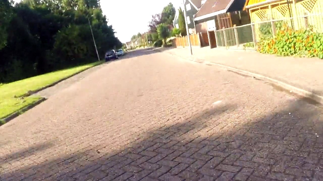 Test rondje fietsen met de GoPro