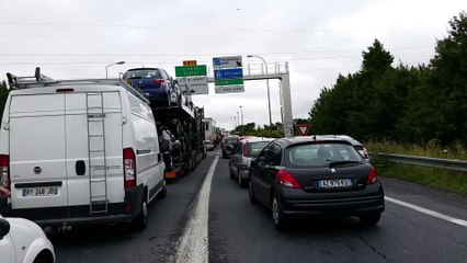 Caen bloquée par les agriculteurs