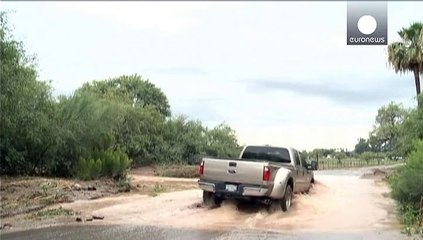 US floods: clean-up underway