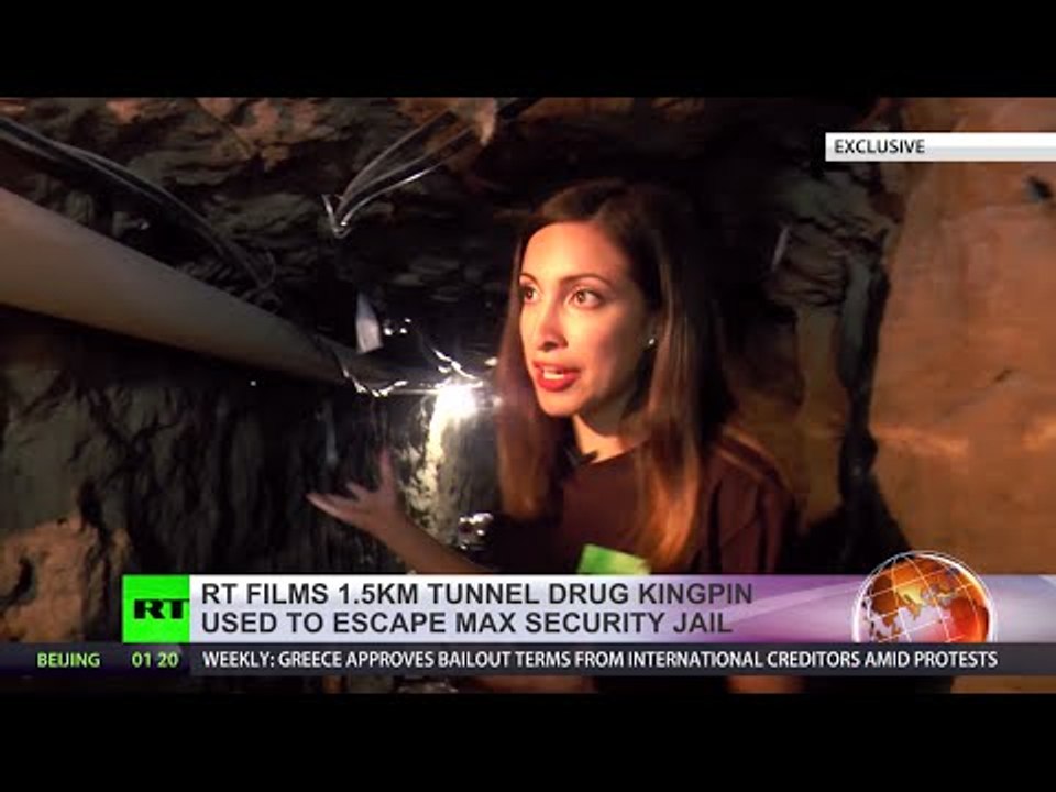 Exclusive: Inside ‘luxury’ escape tunnel of Mexican drug lord El Chapo