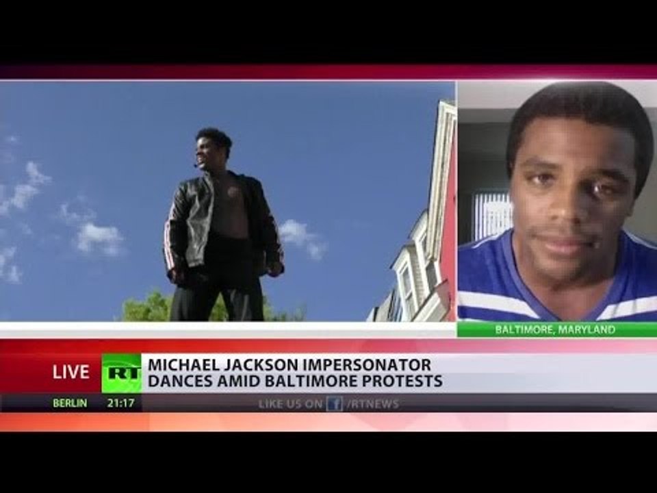‘Michael Jackson’ dancing protester Dimitri Reeves: ‘I just want to bring peace to the streets’