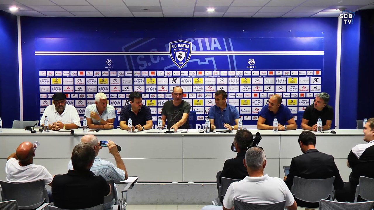 Conférence de presse du club - 1ère partie