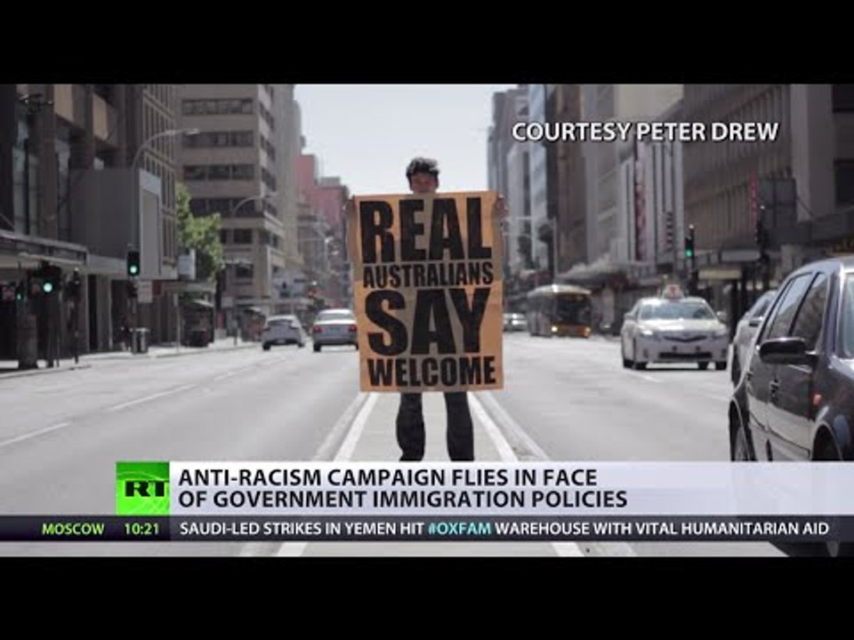 Real Aussies say welcome: Anti-racism campaign flies in face of govt immigration policies