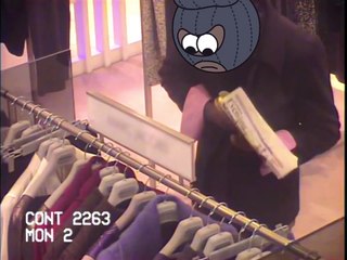 Des voleurs vraiment ridicules filmés par des caméras de surveillance de Harvey Nichols
