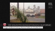 La Californie victime de violentes inondations