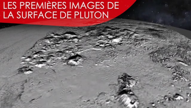 Survolez pour la première fois les plaines et montages gelées de Pluton