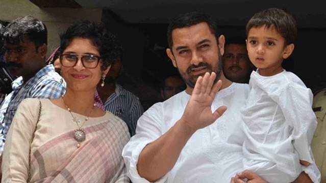 EID Press Conference 2015 | Aamir Khan | Kiran Rao | Azaad Rao Khan