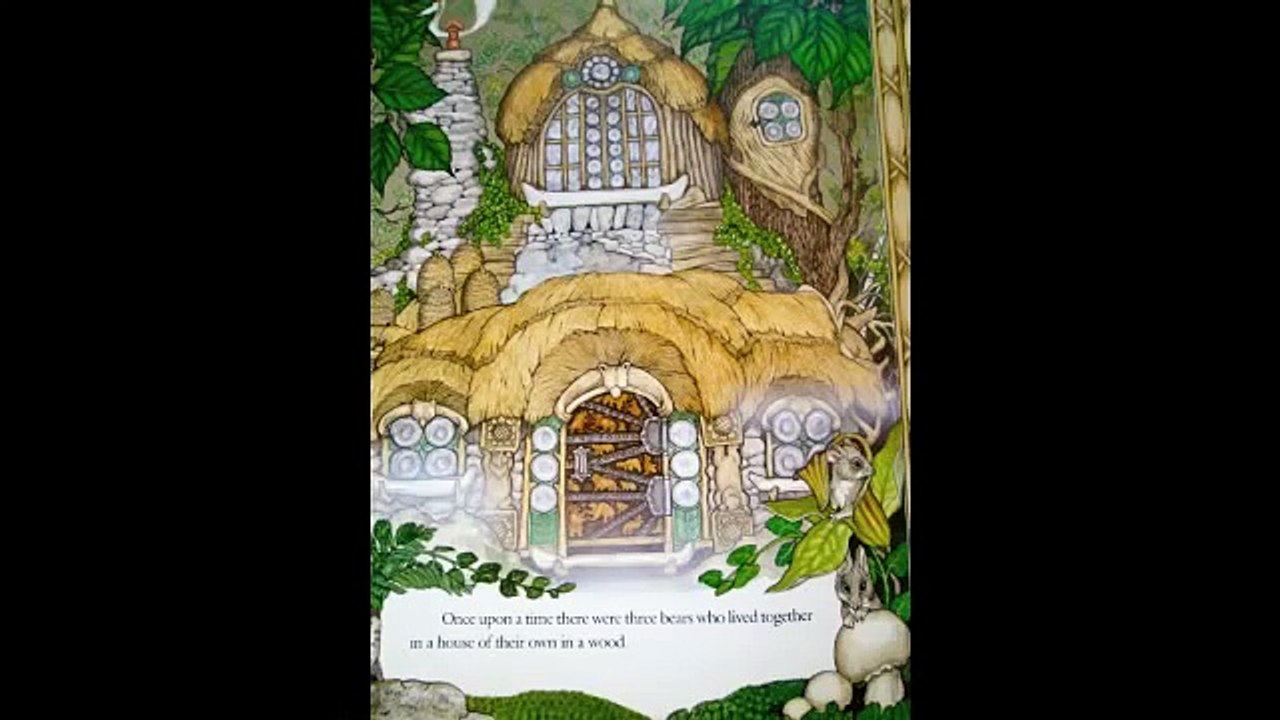 ☀ GOLDILOCKS & THE THREE BEARS Children's Story Book Read Along! Kid's Bedtime Story