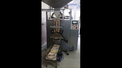MS MAKİNA / 4 KEFELİ ELEKTRONİK TERAZİLİ PAKETLEME MAKİNASI