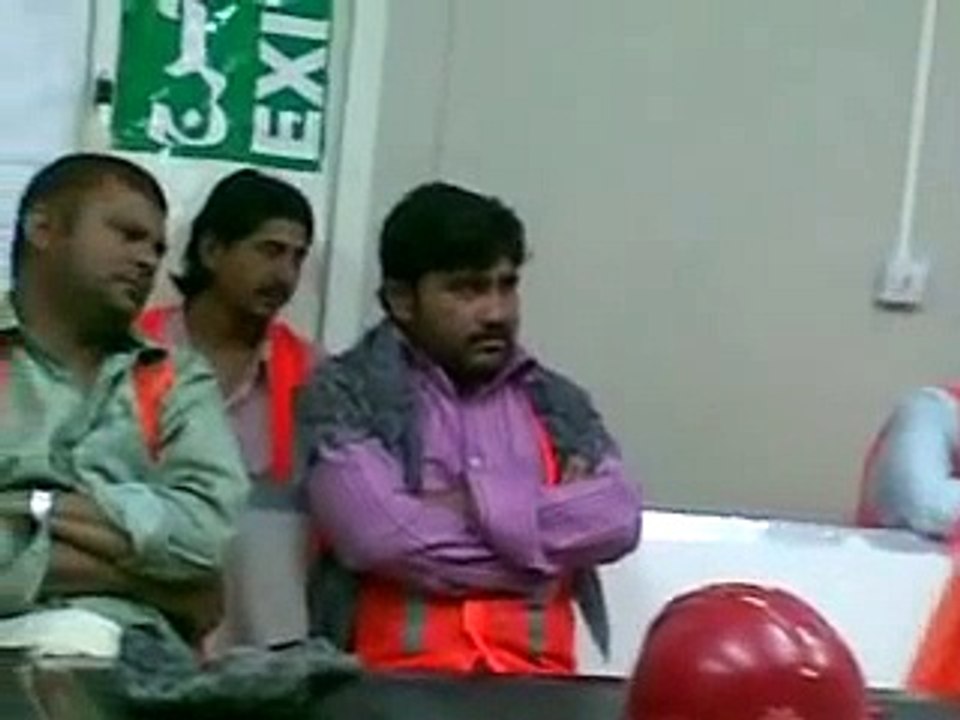 SBG HSE Training by Mushtaq Hussain Jafery