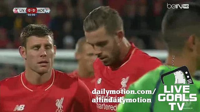 Milner Amazing Free Kick Chance Liverpool 0-0 Adelaide United FC