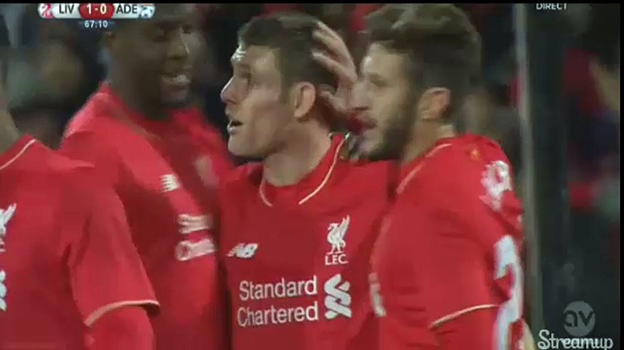 Liverpool vs Adelaide Goal James Milner Friendly Match in Australia