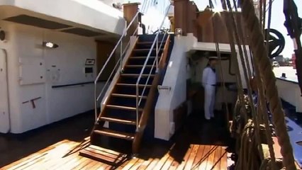 segelschulschiff gorch fock auf see.. impressionen