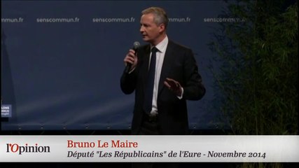 Download Video: Quand Bruno Le Maire pointe l'inconstance de Nicolas Sarkozy