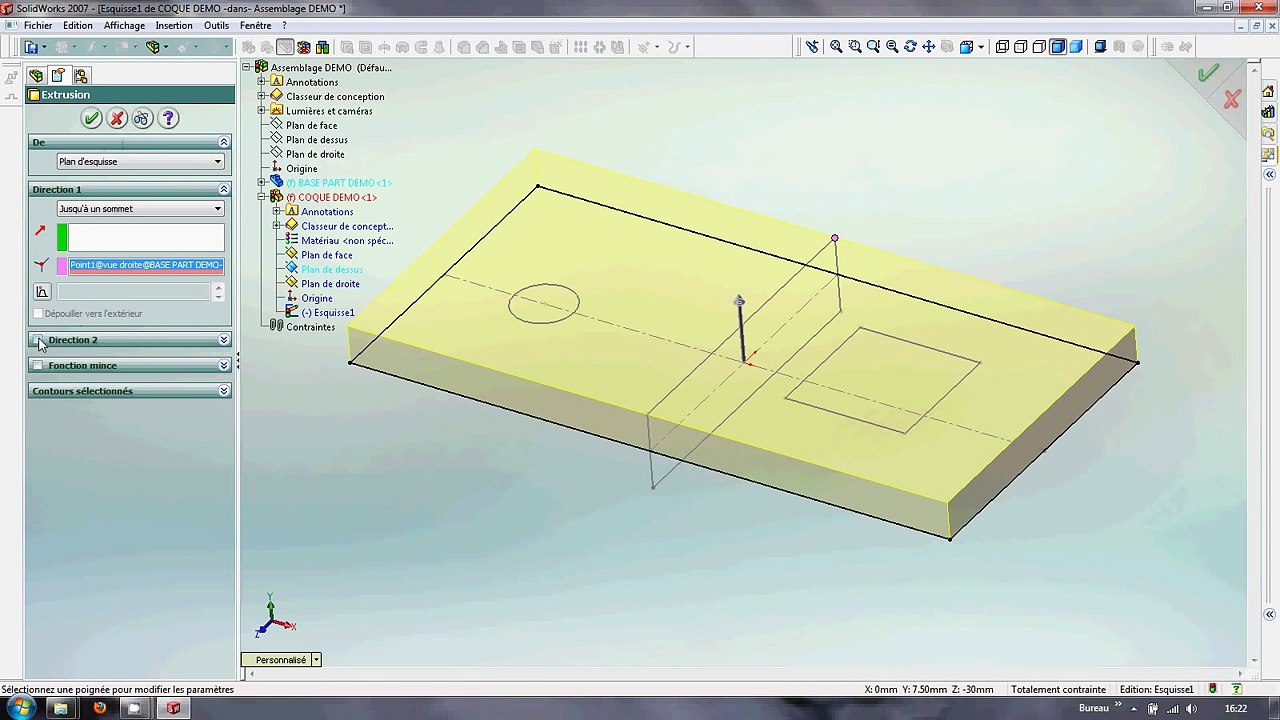 Tutoriel Assemblage Solidworks Débutant1.avi