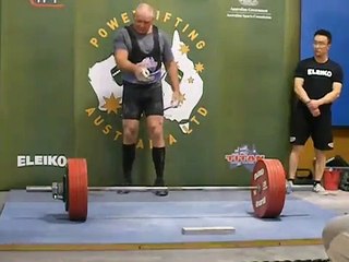 300.5kg Deadlift, then blackout.