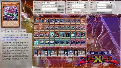 [주리온] 유희왕 덱 레시피 - Em 크라운 블레이드 덱 (Yugioh Deck Recipes - Performage Clown Blade)