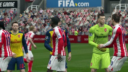 (thegamer) fifa 15 carrière arsenal match 22