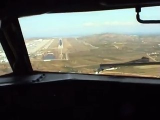 Olympic Airlines Last Flight and Low Pass From Vienna