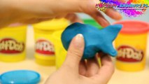Zabawy z Play-Doh! - Wieloryb / Whale - Tuby z ciastoliną